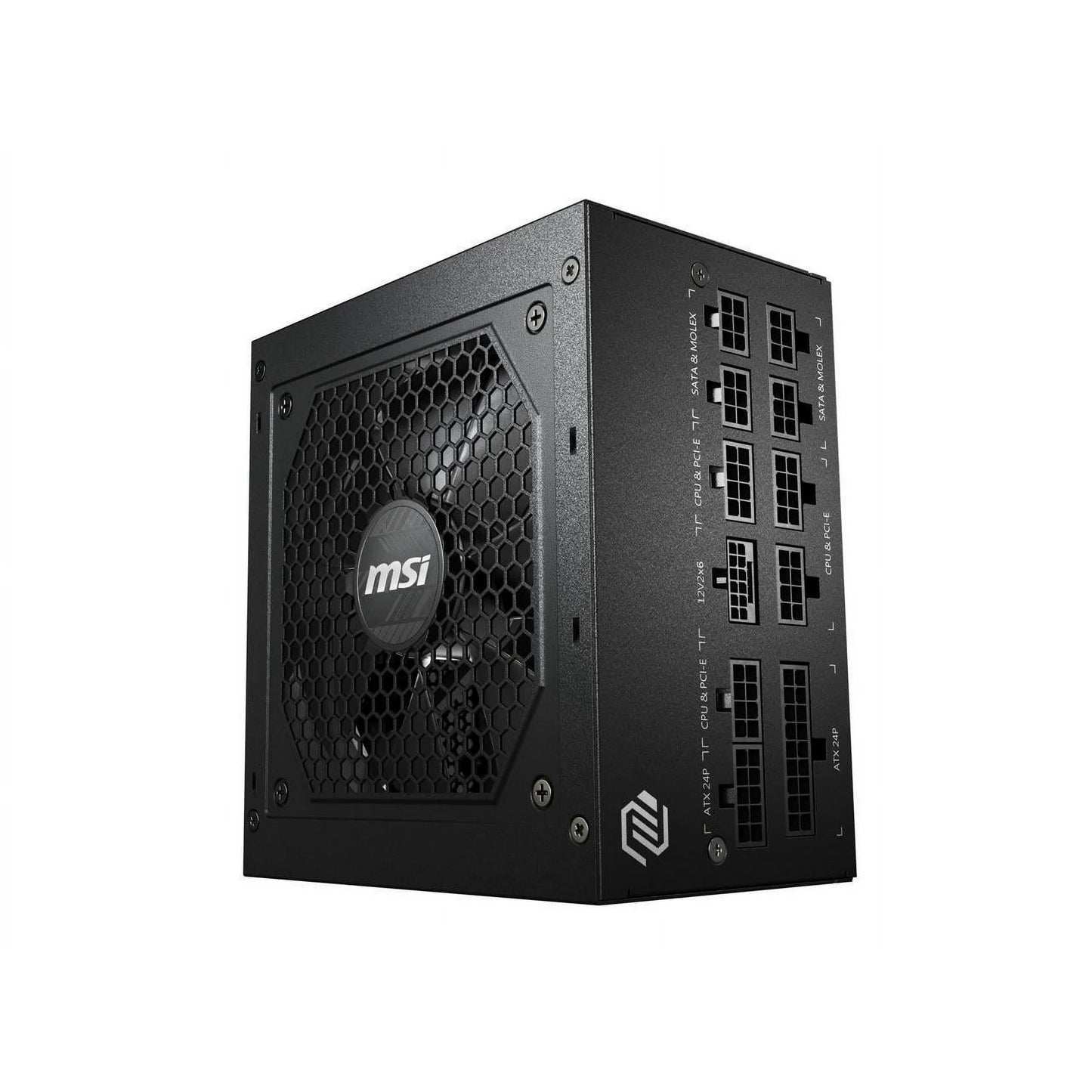 MSI - MAG A850GL PCIE 5.0, 80 GOLD Fully Modular Gaming PSU, 12VHPWR Cable, ATX 3.0 Compatible, 850W Power Supply