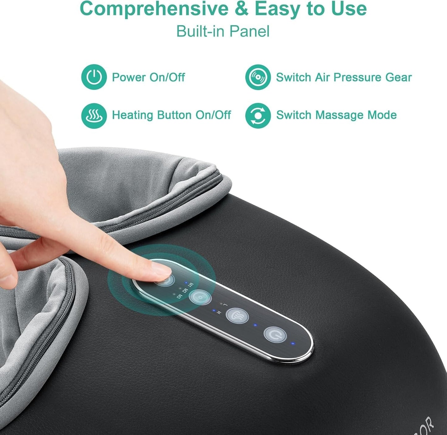 Medcursor Foot Massager Machine with Heat MDFM400