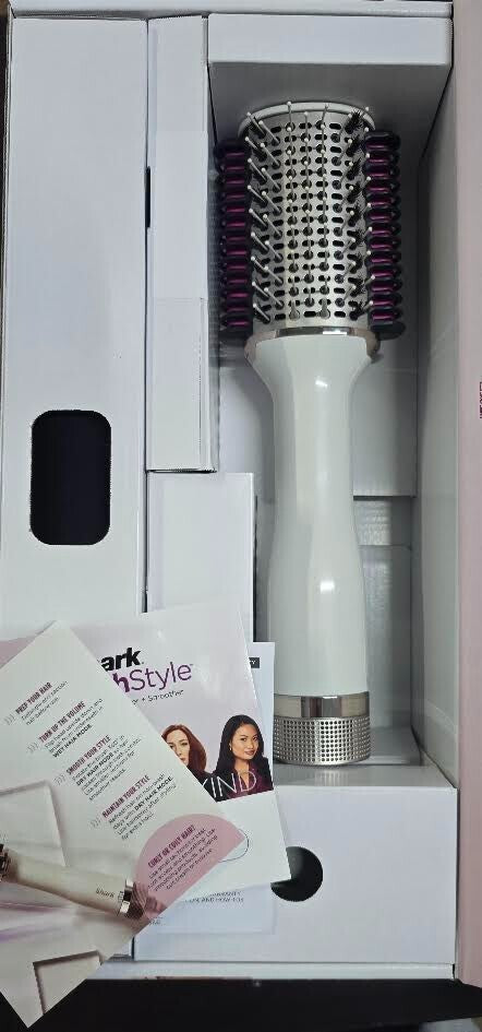 Shark HT212 SmoothStyle Heated Comb + Blow Dryer Brush with Heat Resistant Bag