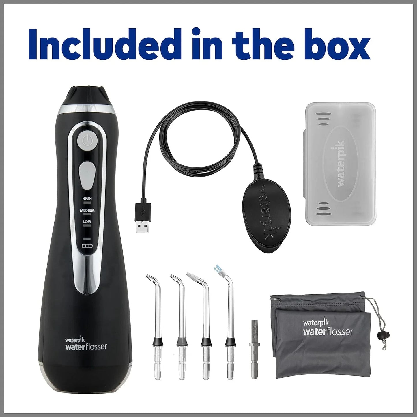 Cordless Water Flosser Dental Care Portable Rechargeable Waterproof Travel Tips