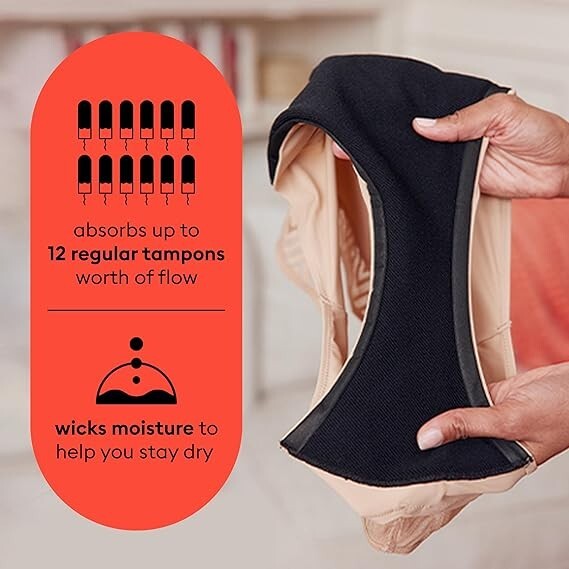 THINX Period Underwear, Breathable Hip Hugger