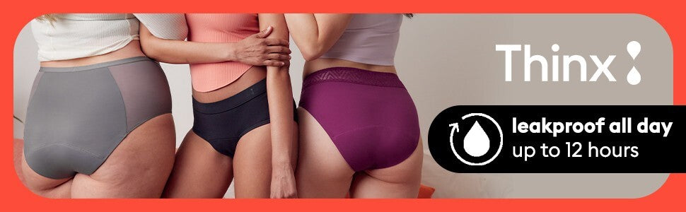THINX Period Underwear, Breathable Hip Hugger