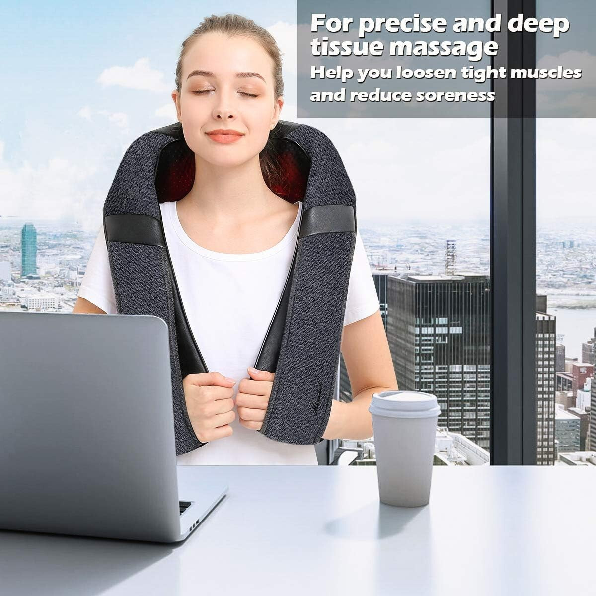 MIRAKEL -EN JOY SHIATSU MASSAGER WITH HEAT
