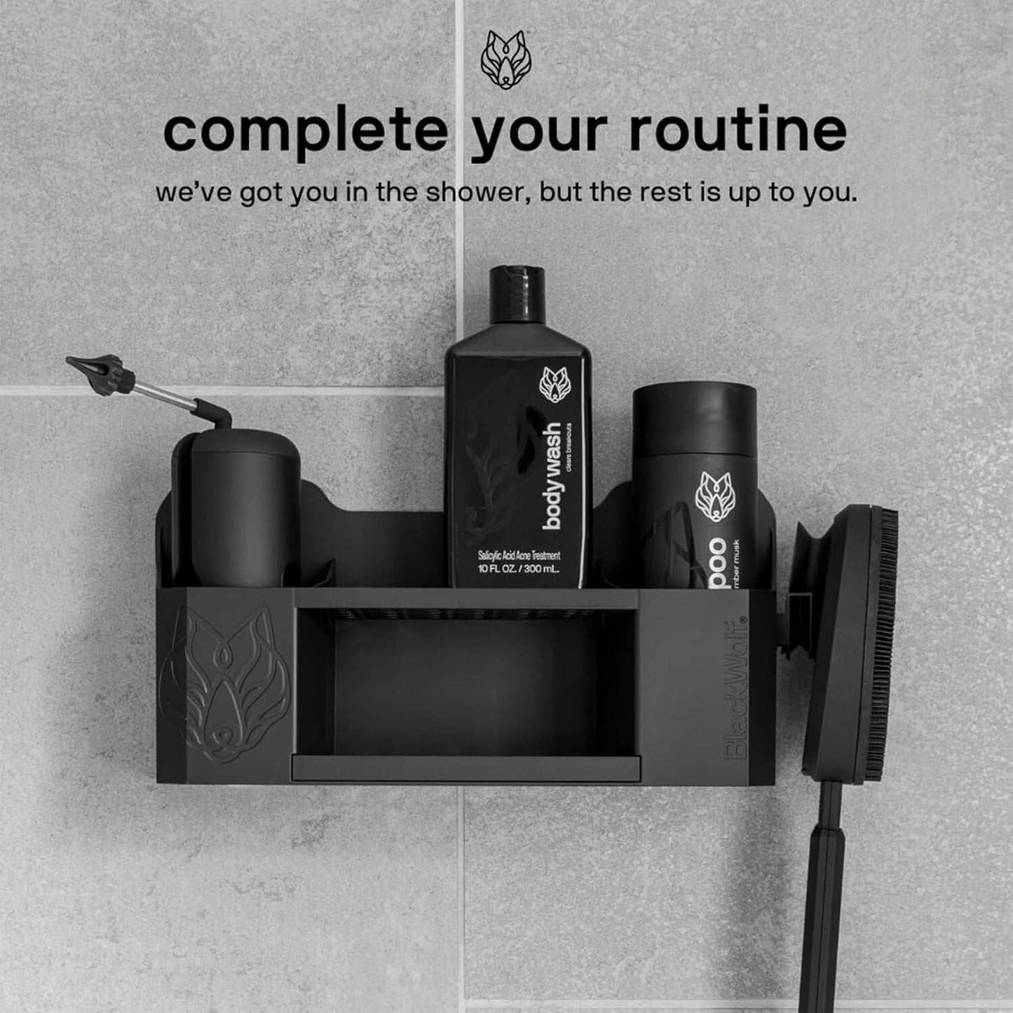 Wush Pro Water Powered Ear Cleaner with 12 Reusable Replacement Tips by Black Wolf - Safe & Effective - Electric Triple Jet Stream with 3 Pressure Settings for Ear Wax Buildup - Ear Wax Removal Kit