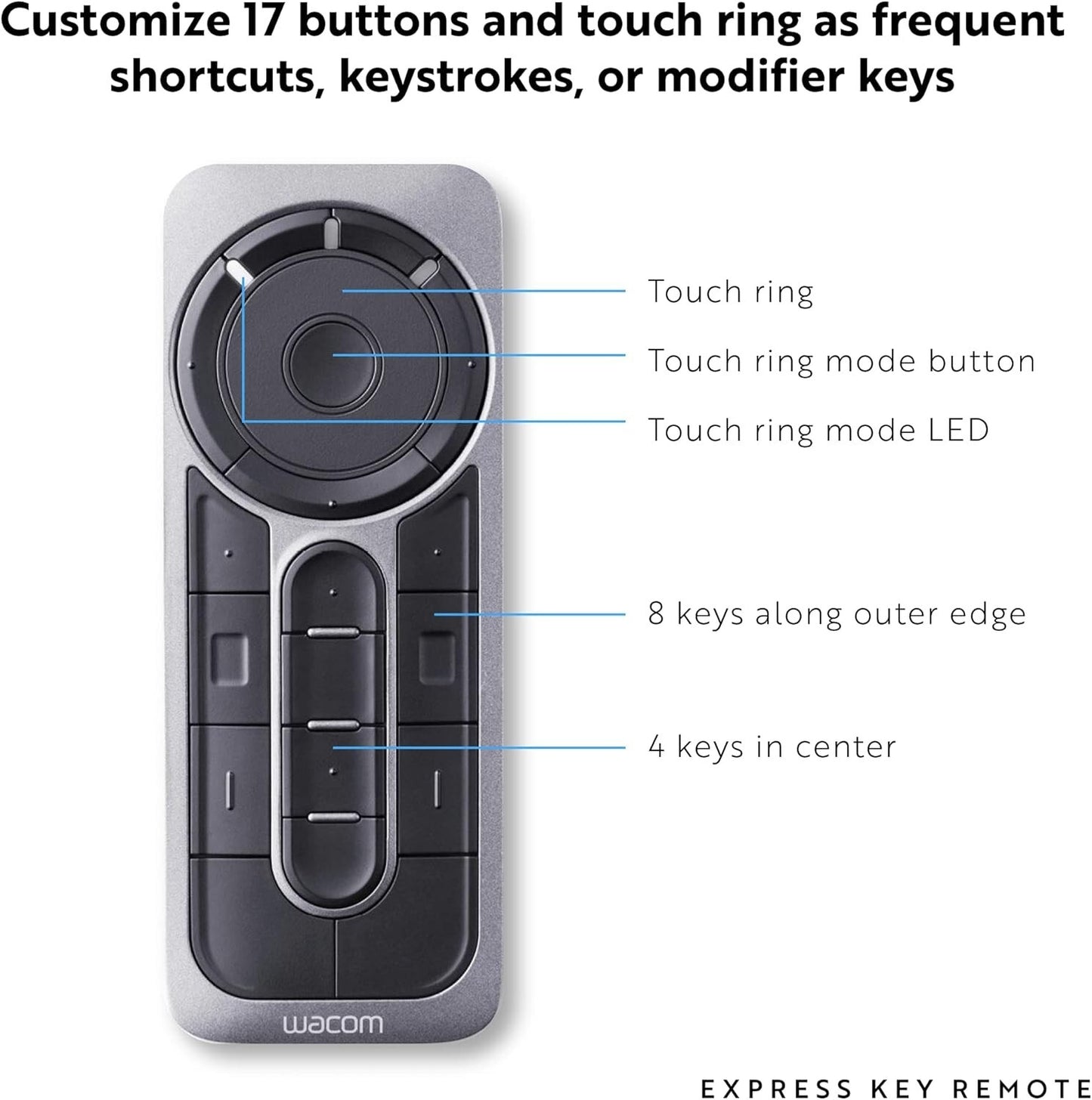 Wacom Express Key Remote for Cintiq & Intuos Pro (ACK411050)
