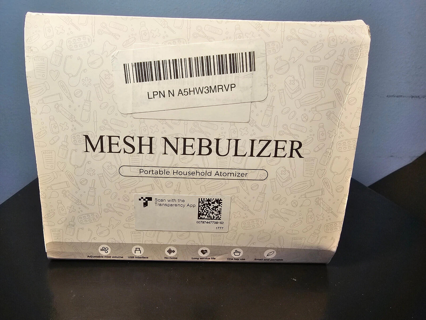 New Mesh Nebulzer Inhale Mist Machine