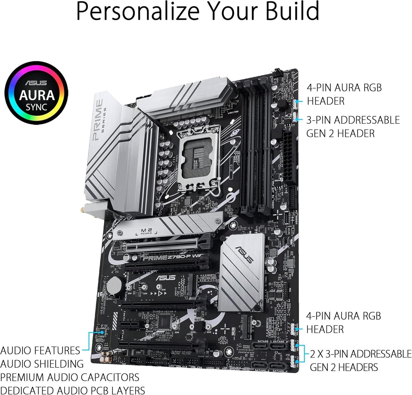 ASUS PRIME Z790-P WiFi LGA 1700 ATX Intel Motherboard