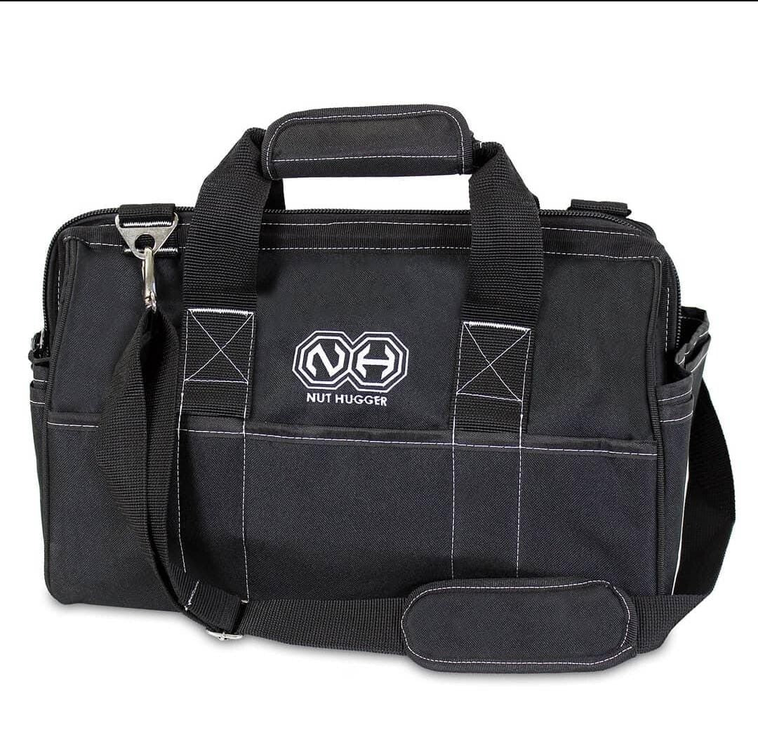 Nut Hugger Heavy-Duty Tool Bag, 12" Multi Tool Tote C...