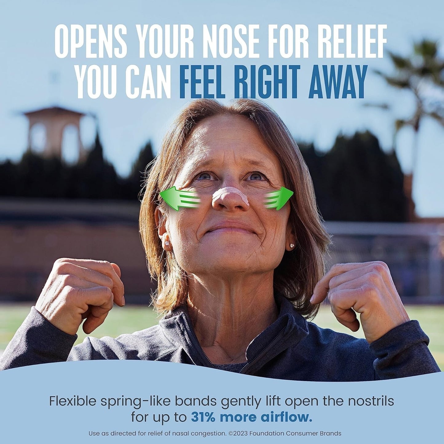 Breathe Right Nasal Strips, Extra Strength, Tan Nasal Strips, Help Stop Snoring,