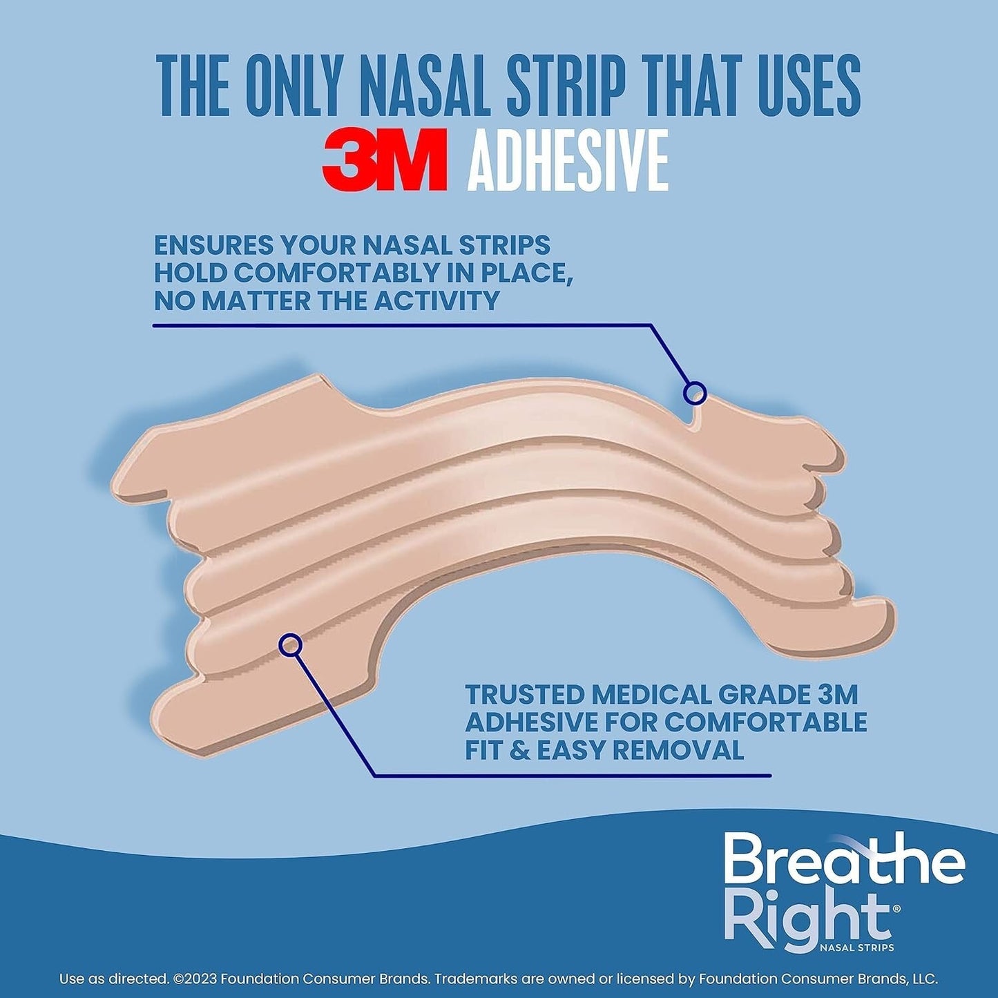 Breathe Right Nasal Strips, Extra Strength, Tan Nasal Strips, Help Stop Snoring,