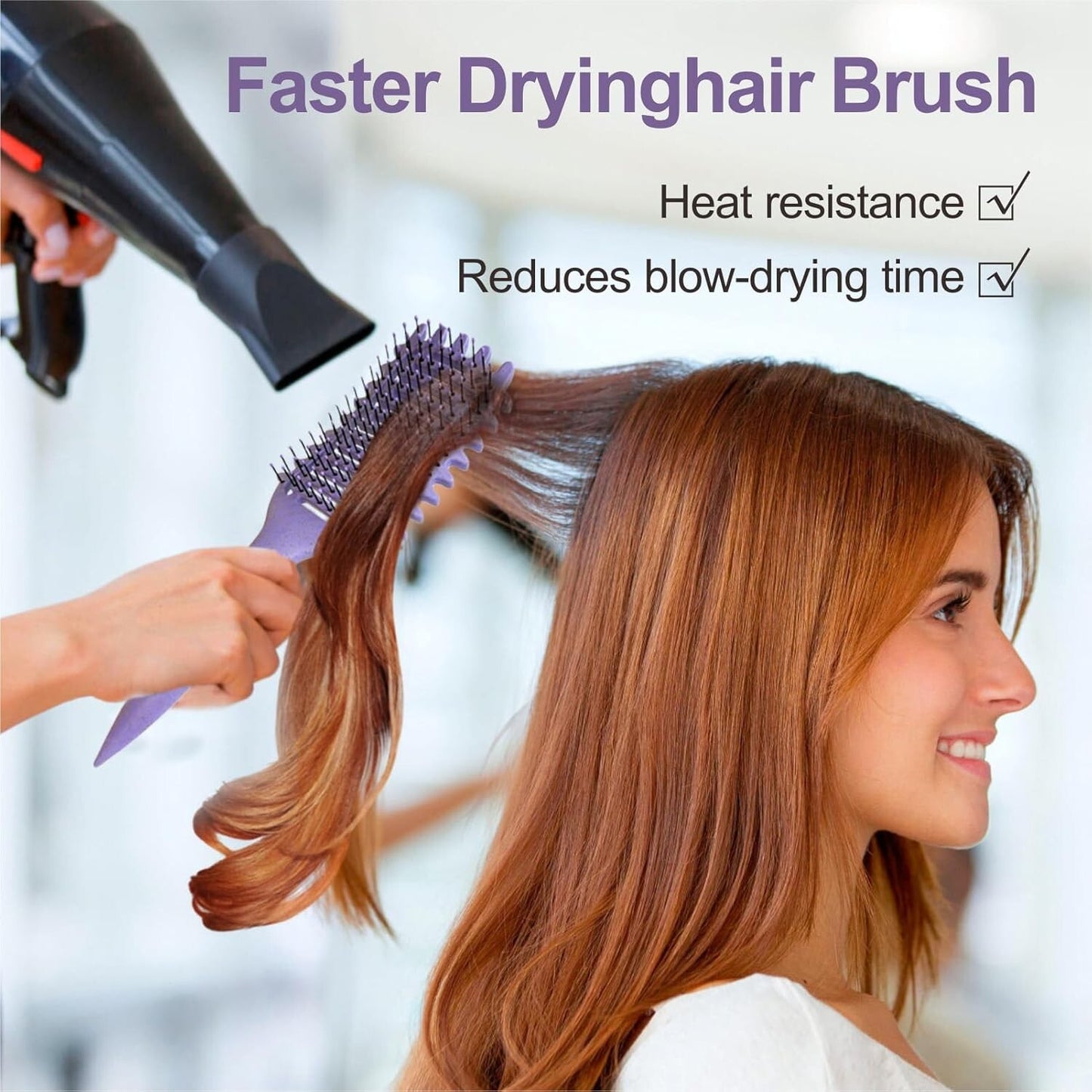 Curl Defining Brush, Vented Curly Hair Brush Defining for Shaping and Defining C
