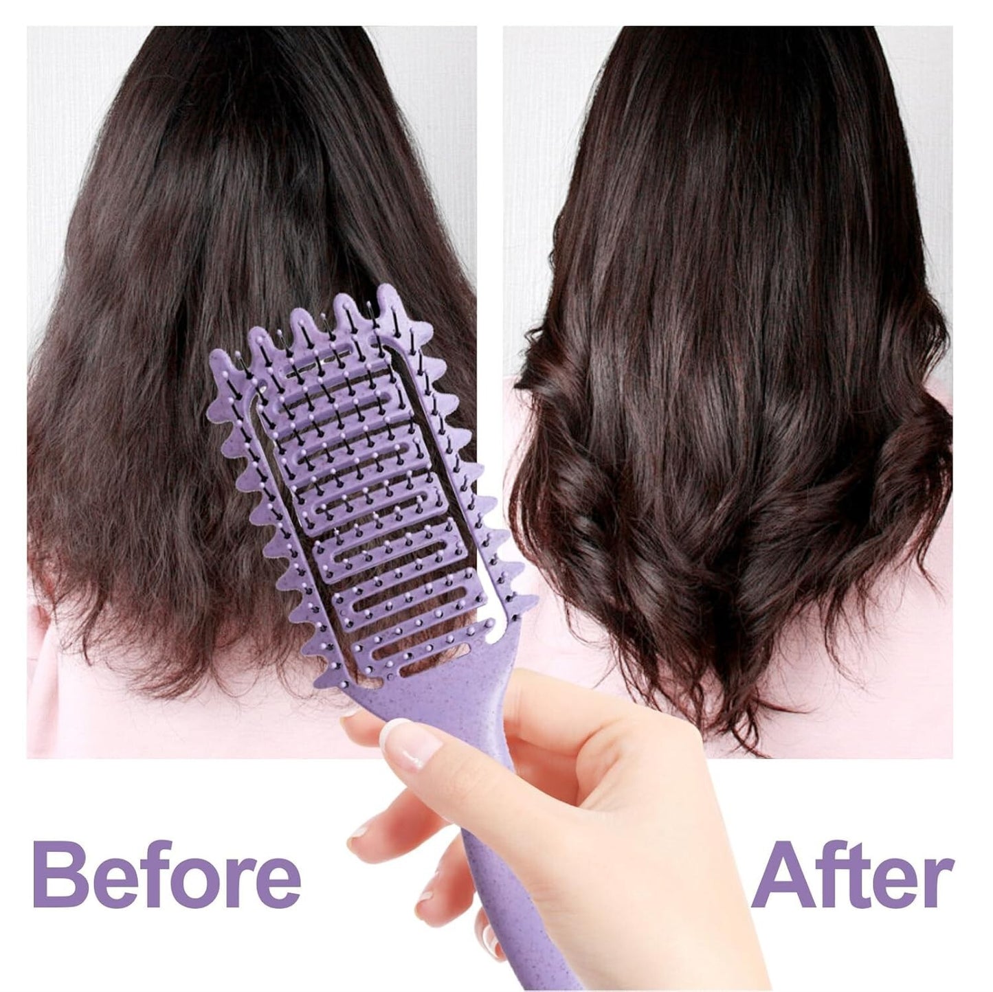Curl Defining Brush, Vented Curly Hair Brush Defining for Shaping and Defining C