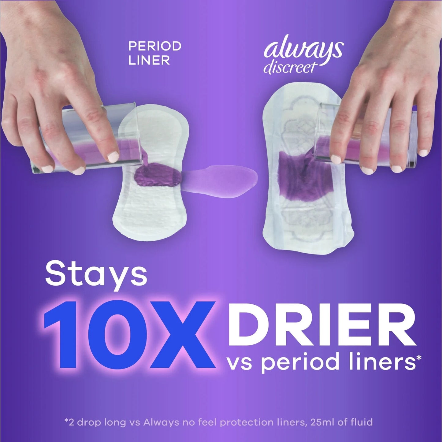 Always Discreet Incontinence Liners, Very Light Long, 111 CT