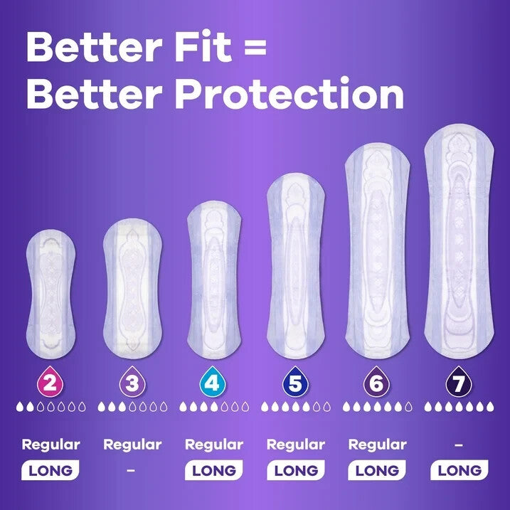 Always Discreet Incontinence Liners, Very Light Long, 111 CT