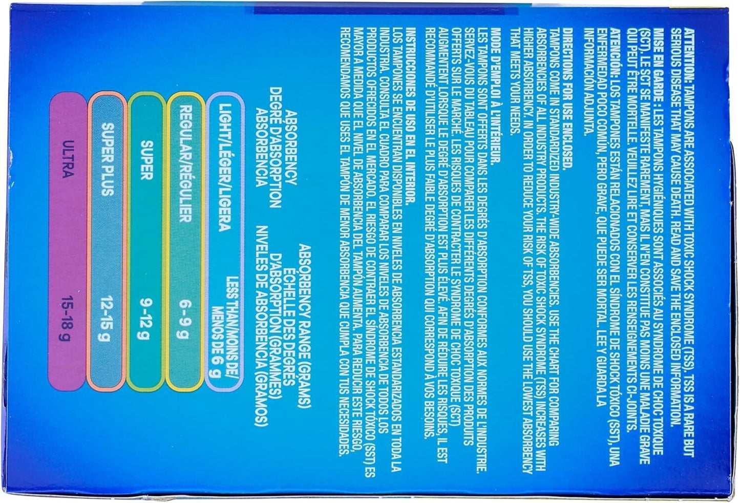 Tampax Pearl Tampons Ultra Absorbency with Leakguard Braid, Unscented, 32Count