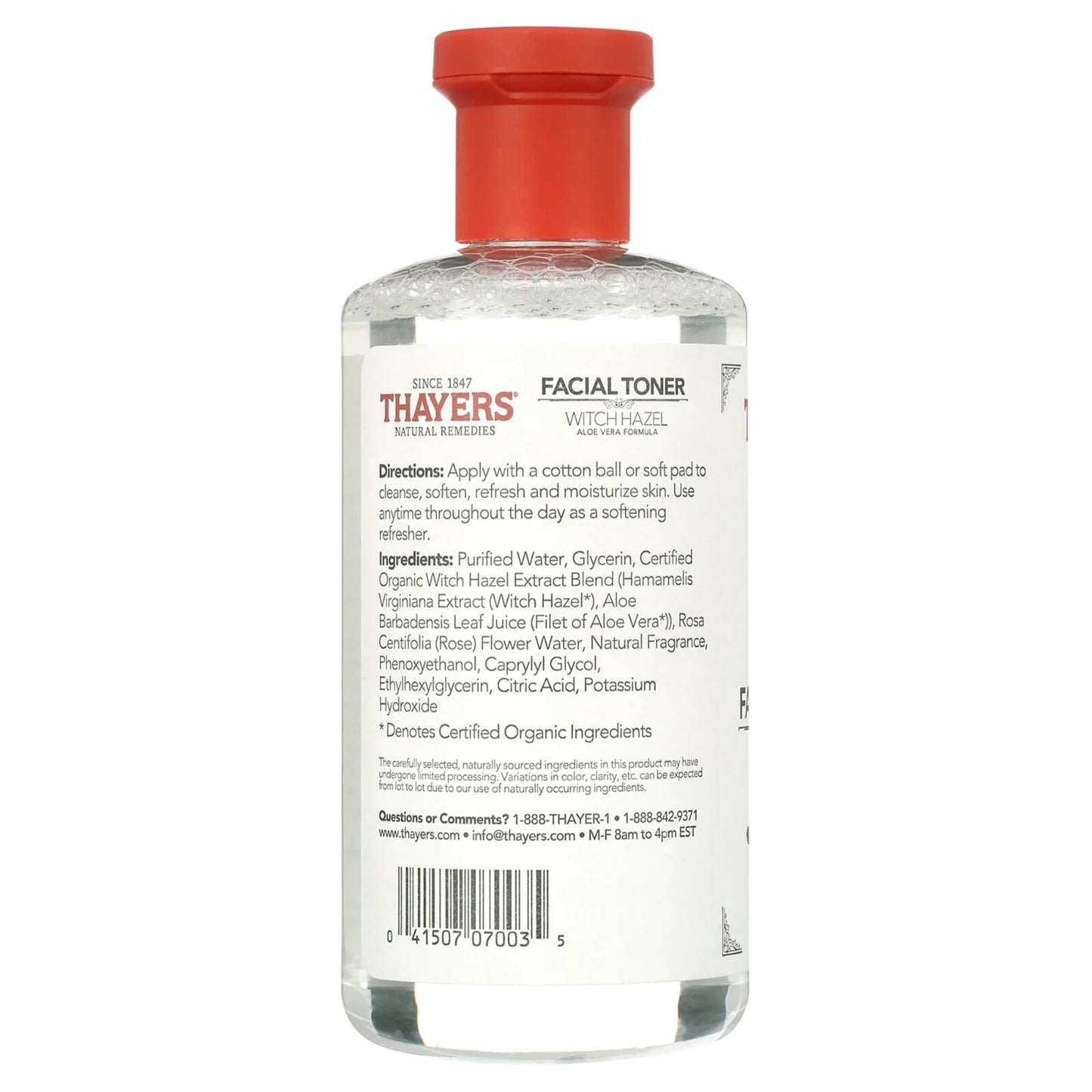 Thayers Witch Hazel Rose Petal Facial Toner - 12fl. oz.