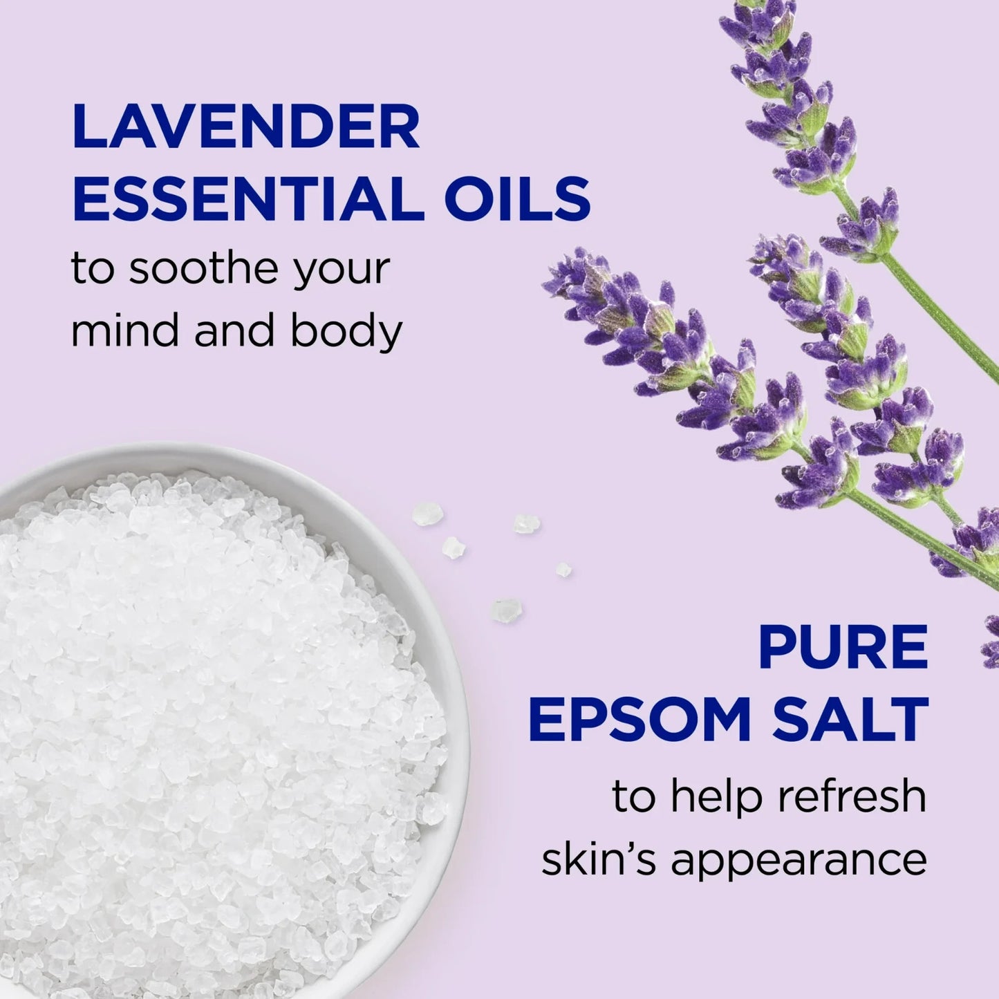 Dr Teal's Body Wash with Pure Epsom Salt, Soothe & Sleep with Lavender, 24 fl oz