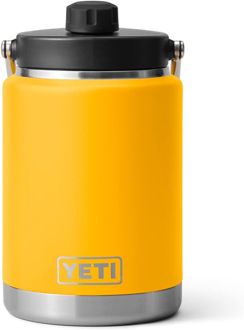 YETI Rambler Half Gallon Jug, Vacuum Insulated, Leakproof, Stainless Steel with MagCap