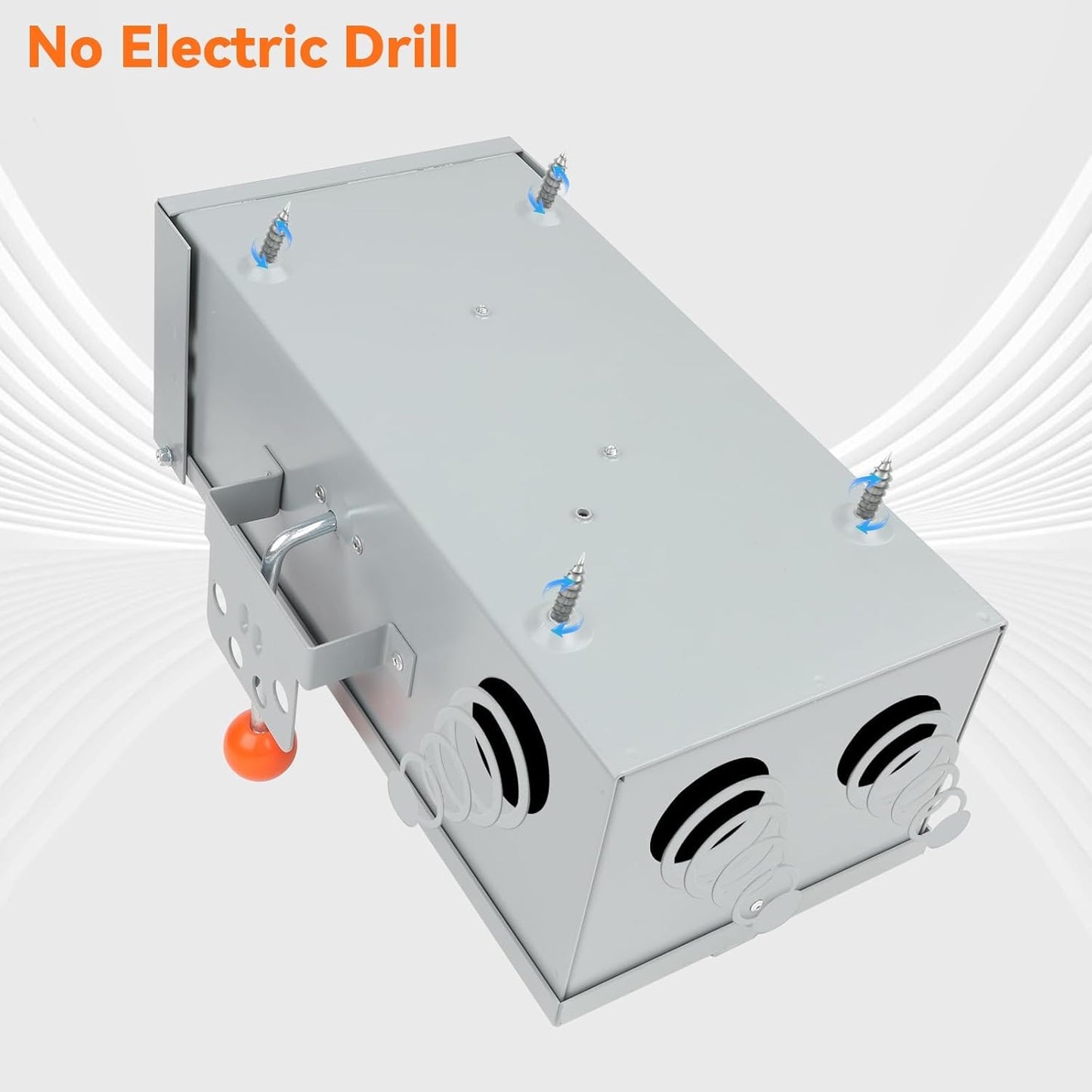 100A Generator Transfer Switch,24000W General-Duty Double-Throw Safety Switch,120/240-Volt Transfer Switches,Stronger Stability Manual Transfer Switches,NEMA 3R Standards for Outdoor and Indoor