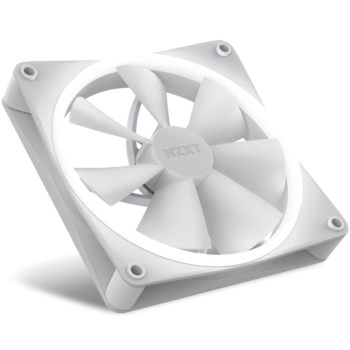 F140RGB - 140mm RGB Fans - Twin + RGB Lighting Controller - White