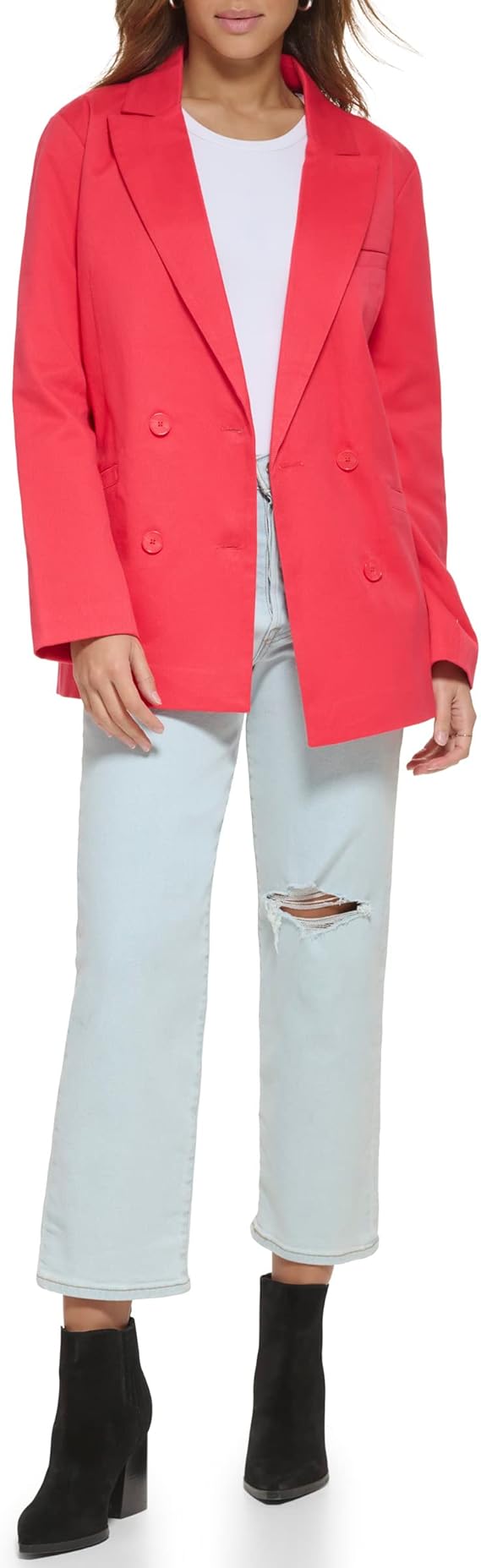 Levi's Women's Wool Blend Double Breasted Blazer Size XL