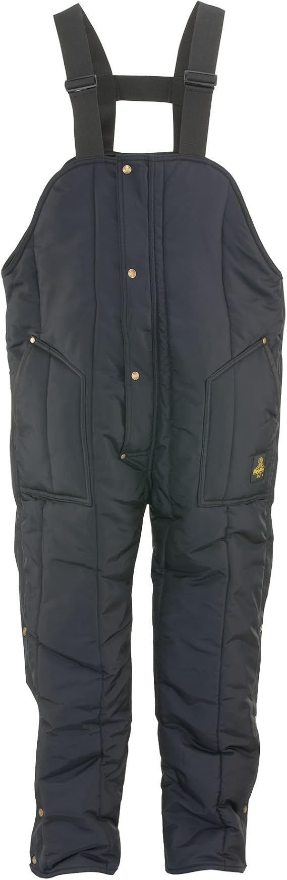 RefrigiWear Iron-Tuff Insulated High Bib Overalls -50F Extreme Cold Protection (Navy Blue, XLarge Tall)