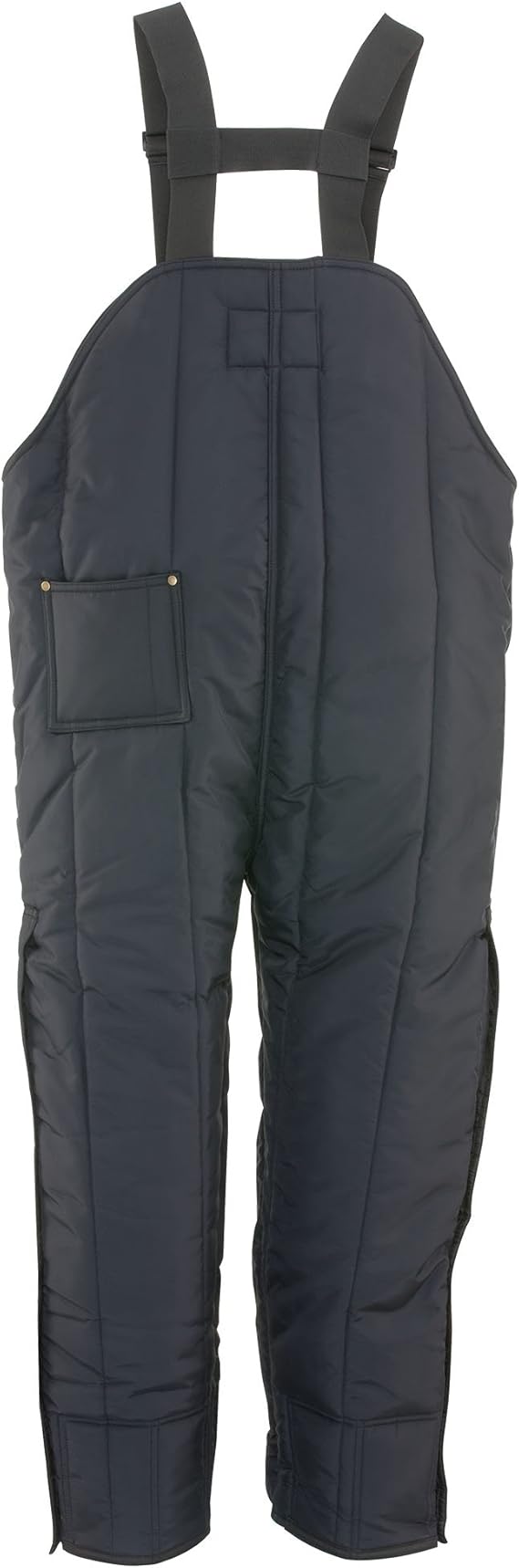 RefrigiWear Iron-Tuff Insulated High Bib Overalls -50F Extreme Cold Protection (Navy Blue, XLarge Tall)