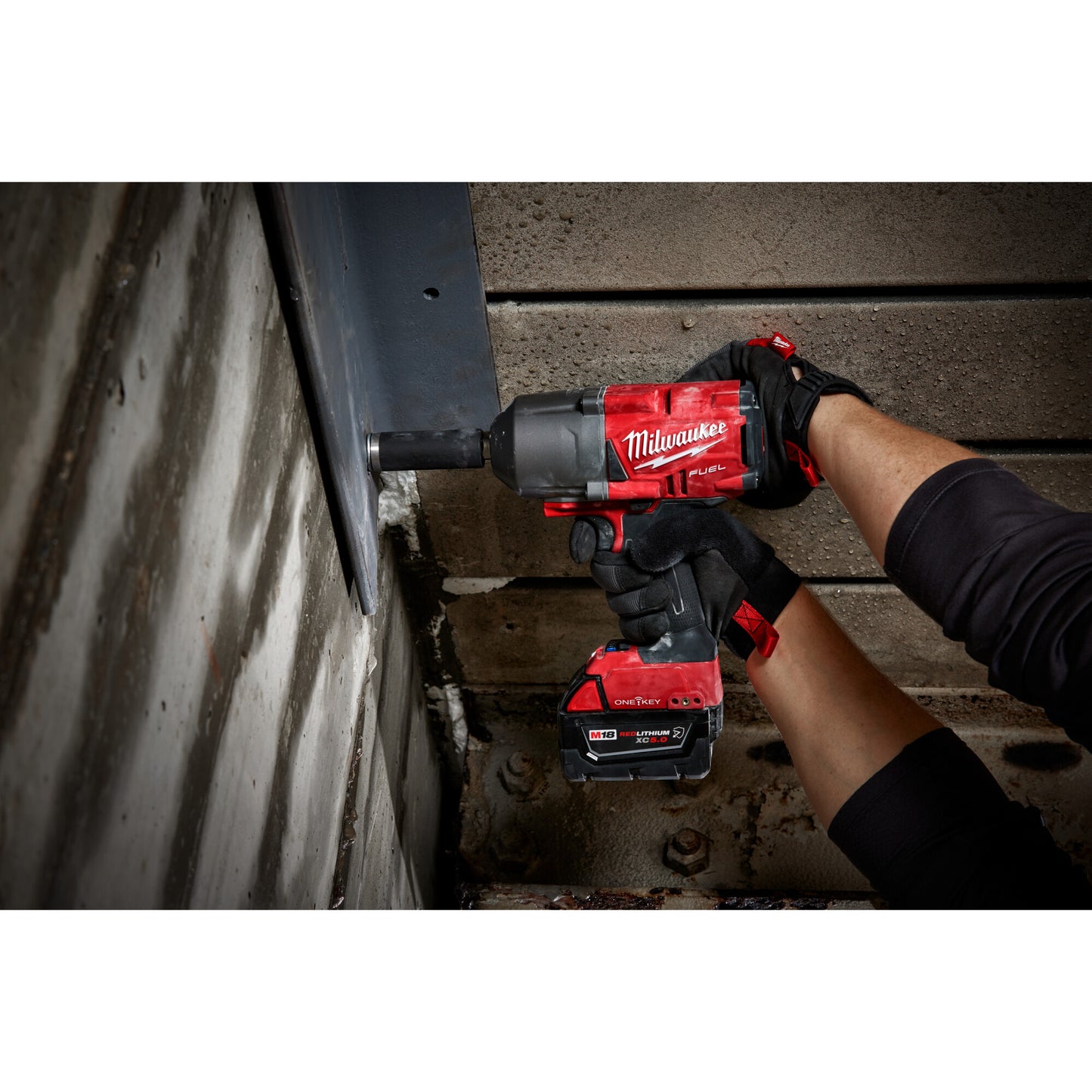 Milwaukee M18 FUEL Cordless High Torque Impact Wrench with ONE-KEY and Friction Ring, Tool Only, 3/4in. Drive, 1500 Ft./Lbs. Torque, Model# 2864-20