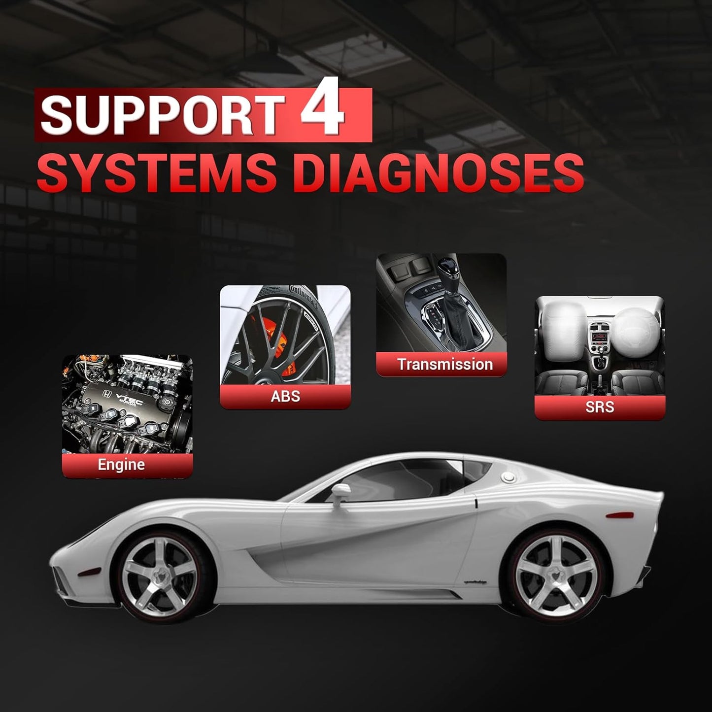 OBD2 Scanner LAUNCH Millennium 90 Pro Car Scanner, Full OBD2 Code Reader, Diagnostic Scan Tool for ABS SRS at Engine, with Oil EPB BMS ABS Bleeding SAS Reset Service Functions, Lifetime Free Update