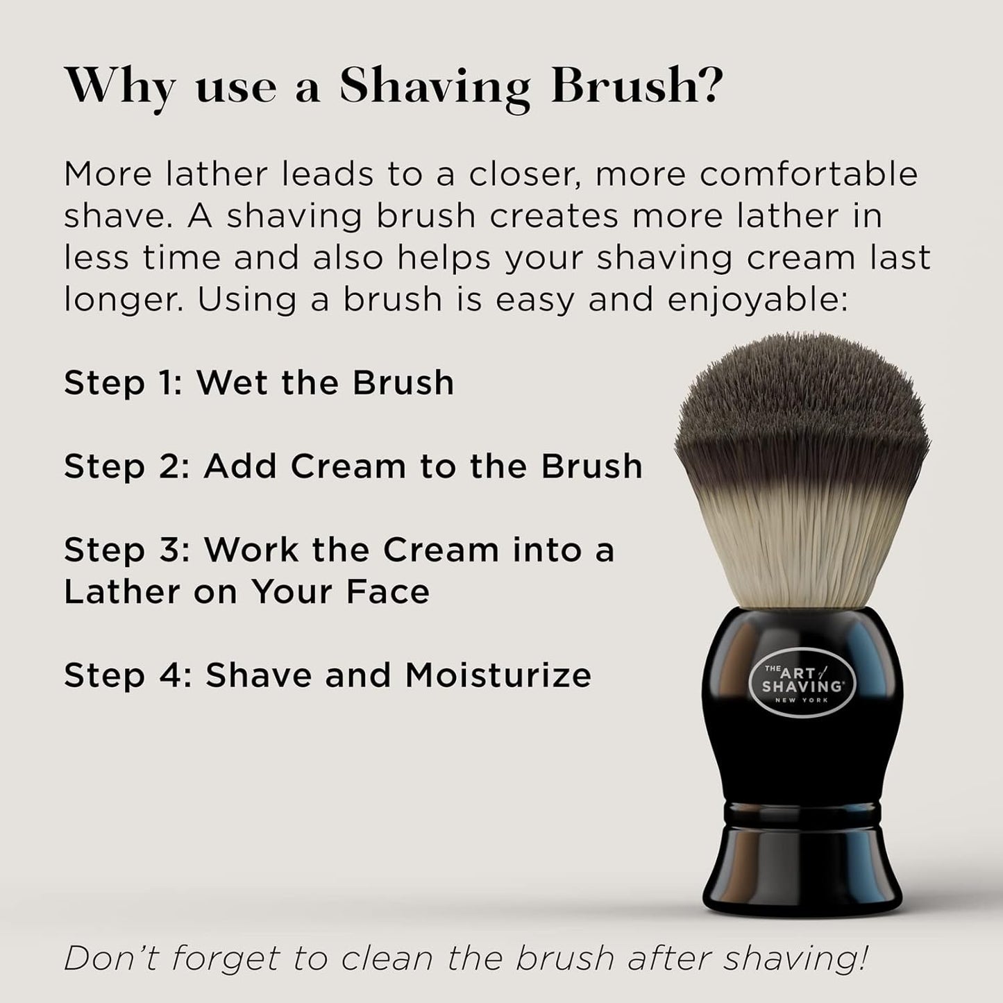The Art of Shaving Shaving Kit for Men - The Perfect Gift for The Perfect Shave with Shaving Cream, Shaving Brush, After Shave Balm, & Pre Shave Oil