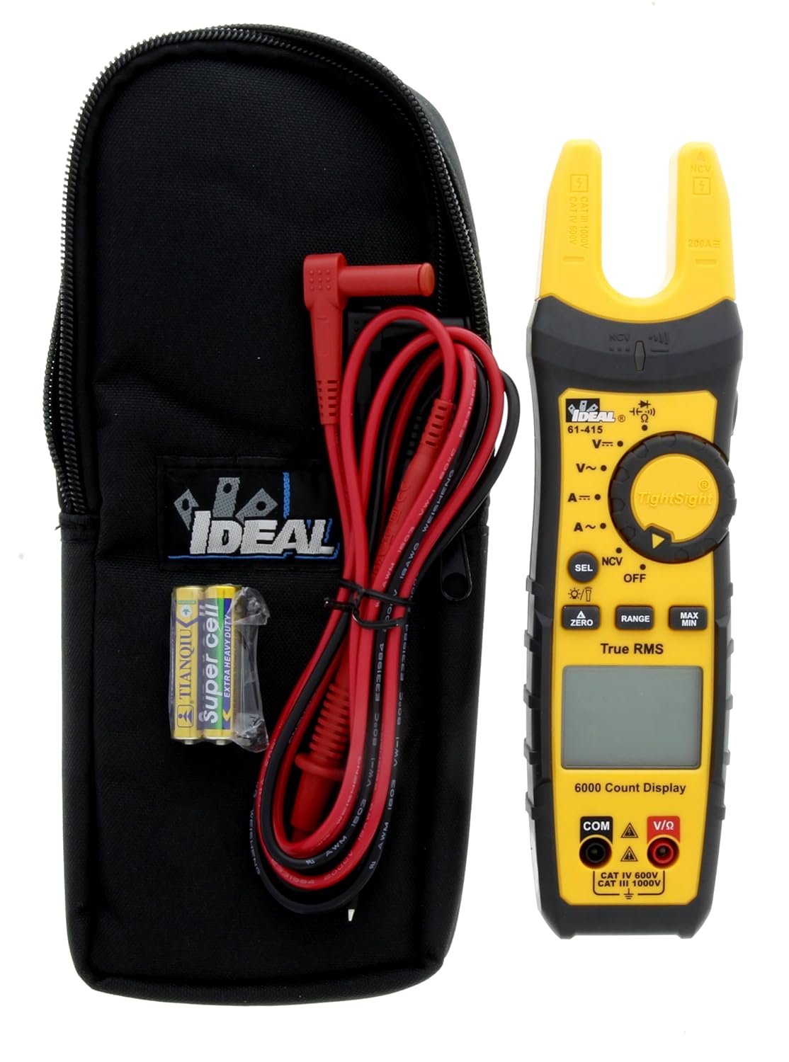 61-415 200A AC/DC TRMS TightSight Fork Meter