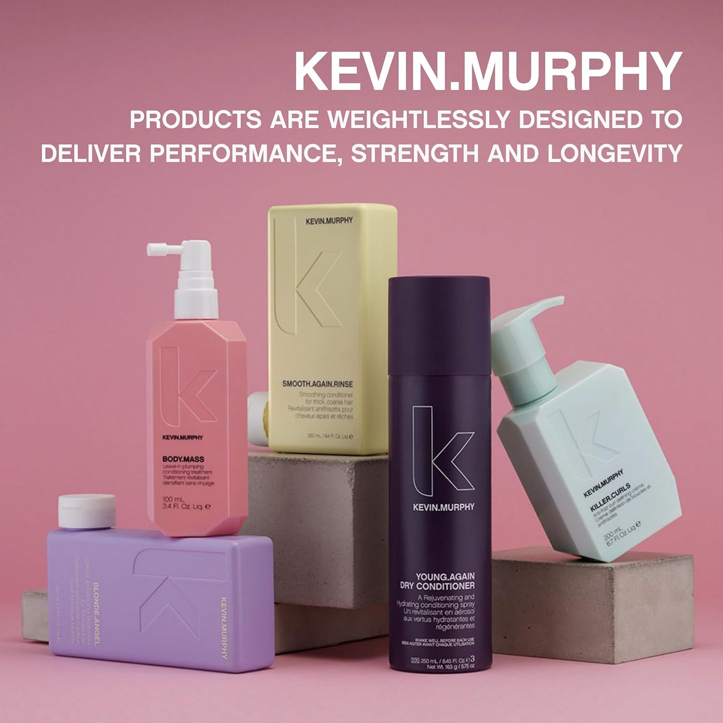 KEVIN.MURPHY STIMULATE-ME.WASH - Clarifying Shampoo for Hair & Scalp - For All Types - Stimulates Hair - Strengthening - Cruelty Free Shampoo - 1 L / 33.8 fl oz