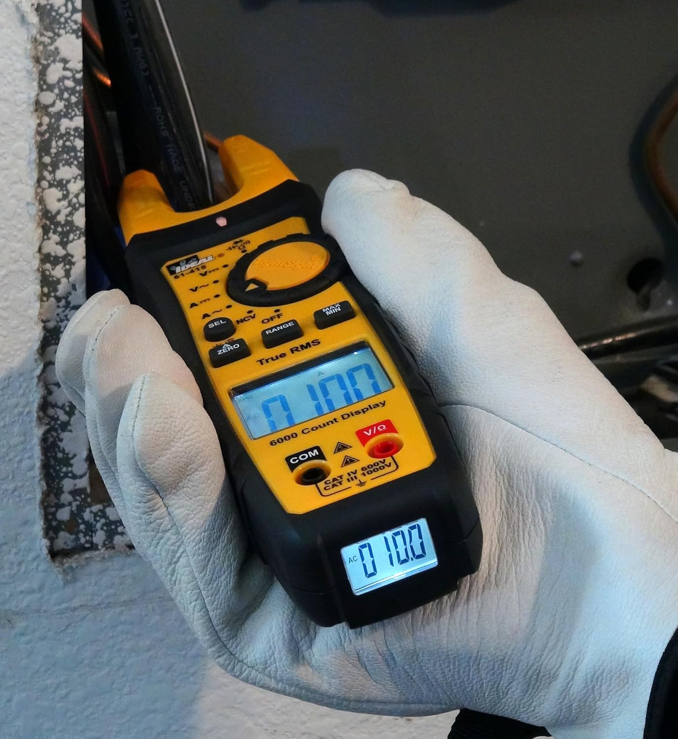 61-415 200A AC/DC TRMS TightSight Fork Meter