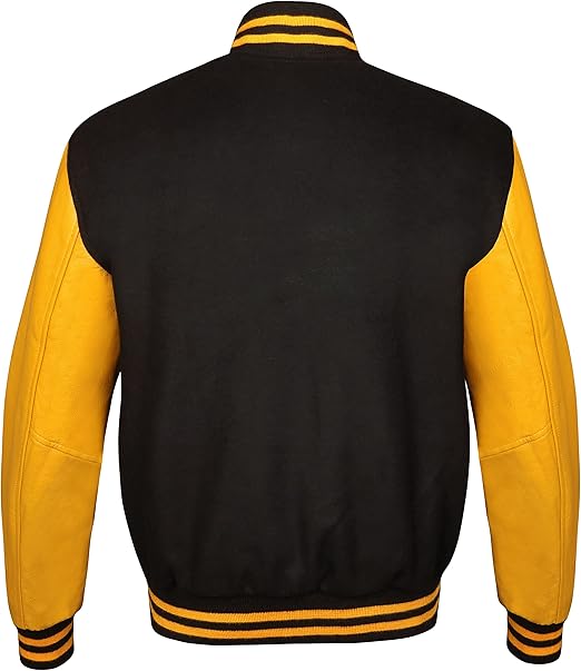 Brutul Bee Original Leather Varsity Letterman Jackets Wool & Leather Original American Style Varsity Jackets