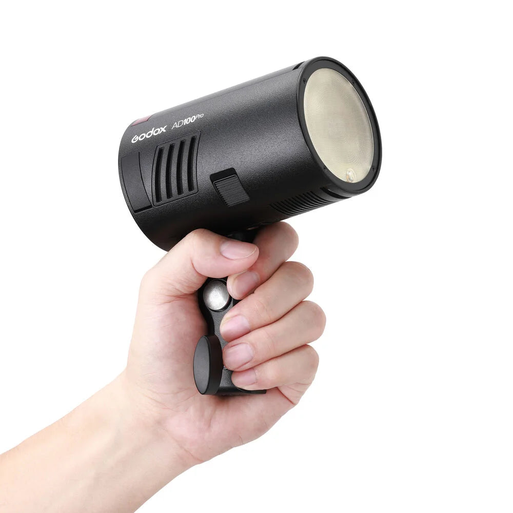 US Godox AD100Pro 2.4G TTL HSS 100Ws Round Head Pocket Flash Speedlite Monolight