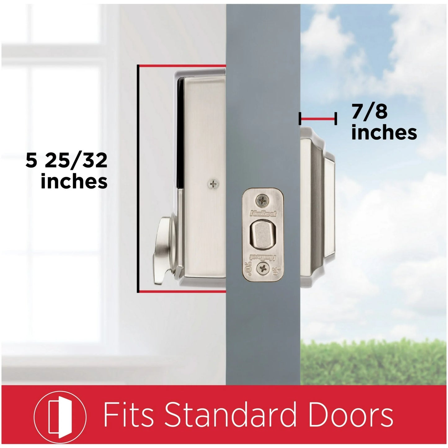 Kwikset 959Cntfprt Halo Contemporary Smartkey Electronic Fingerprint Keyless Entry Wifi