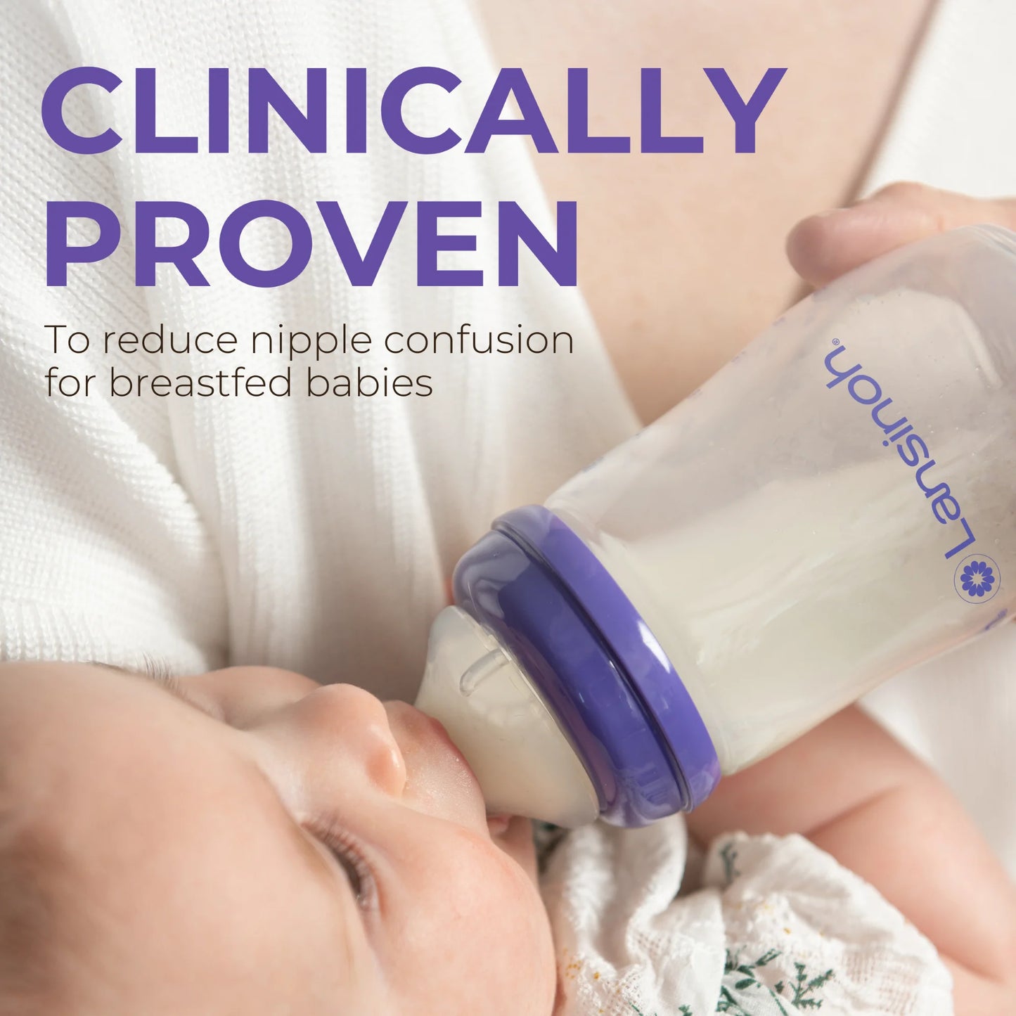 Lansinoh, NaturalWave® Nipples, Fast Flow, 2 Nipples