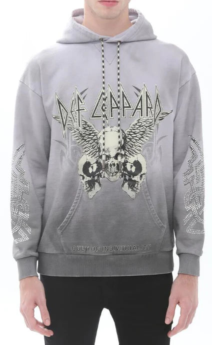 Cult Of Individuality Pullover Sweatshirt Leppard Size 3XL