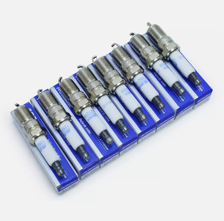 AC DELCO 41-110 Iridium Spark Plug Kit Set of 8 for Chevy GMC Cadillac Buick