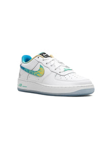Kid's Air Force 1 LV8 White/Light Menta Size 7 Y