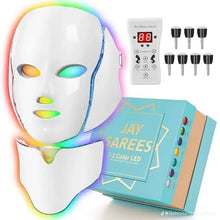 7 for face, anti-aging photon light skin therapy, for facial care with Salvador Portable light facial therapy