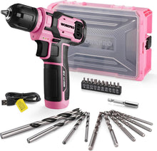 WORKPRO 8V Cordless Power Drill Set Drill Driver 2.0Ah Electric Screwdriver Kits