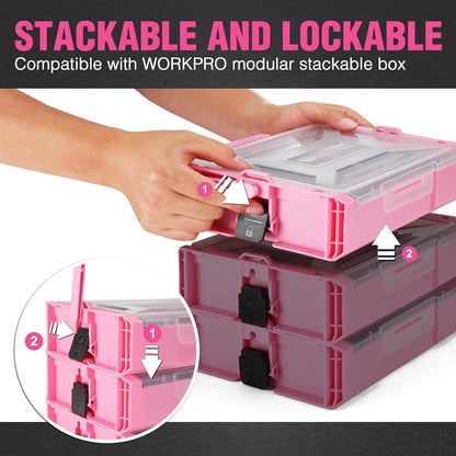WORKPRO 8V Cordless Power Drill Set Drill Driver 2.0Ah Electric Screwdriver Kits