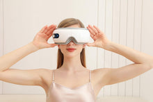 Eye Massager, Airbag Kneading, Multi-Frequency Vibration with Hot Compress