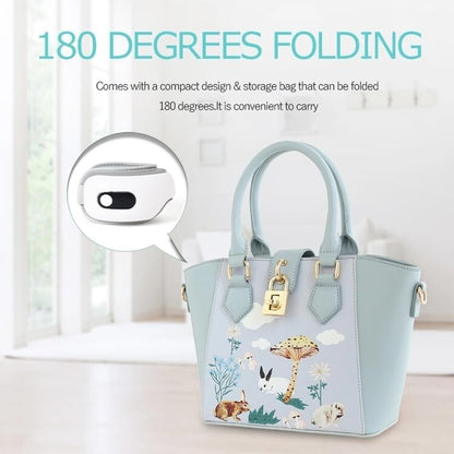 Eye Massager, Airbag Kneading, Multi-Frequency Vibration with Hot Compress