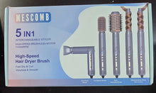 Hair Dryer Brush 5 in 1-110,000 RPM High-Speed Frizz-Free Blow Dryer