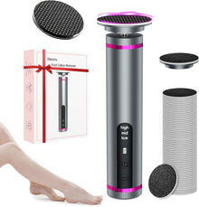 Electric Foot Callus Remover with Nano-Glass Head, Brushless Electric Foot File