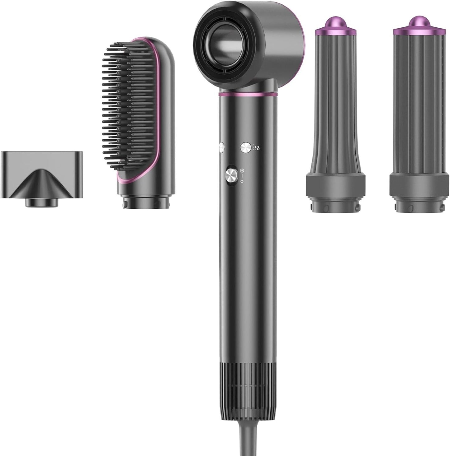 Hair Dryer Brush 5 in 1 110,000 RPM High-Speed Frizz-Free Blow Dryer for Fast Dr