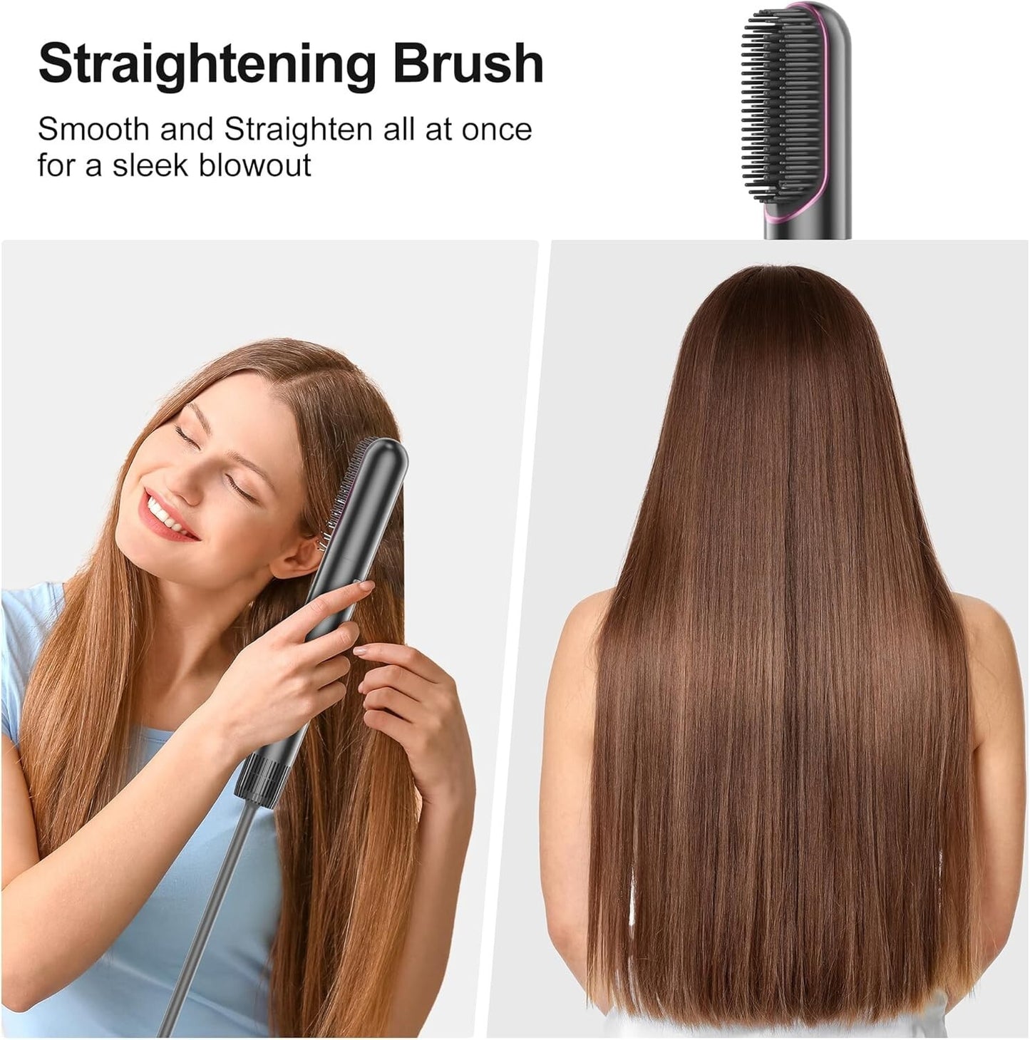 Hair Dryer Brush 5 in 1 110,000 RPM High-Speed Frizz-Free Blow Dryer for Fast Dr