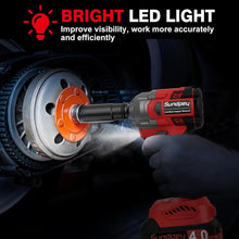 Sundpey 21V Cordless Impact Driver - 1/2 Inch 480Ft-lbs650N·m Brushless Elect...